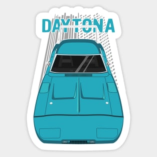 Dodge Charger Daytona 1969 - turquoise Sticker